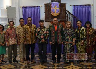 Samuel Wattimena Merawat Kerukunan Umat dalam Perayaan Ibadah Natal di Gereja Blenduk Semarang