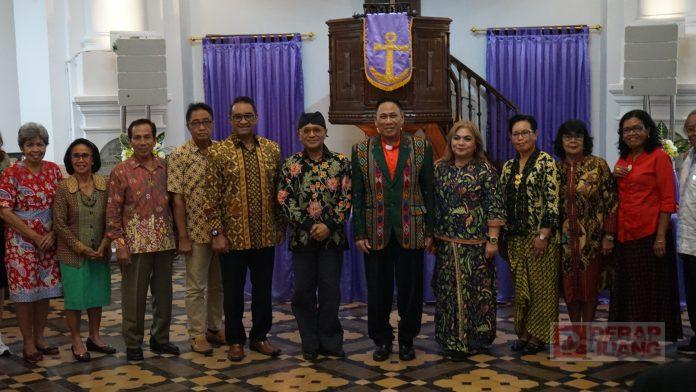 Samuel Wattimena Merawat Kerukunan Umat dalam Perayaan Ibadah Natal di Gereja Blenduk Semarang