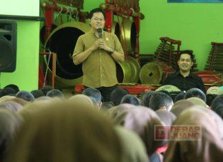 Wahju Djatmika Ajak Siswa SMPN 2 Banjarnegara untuk Tidak Melupakan Sejarah dan Kiprah Bung Karno dalam Gerakan Pramuka