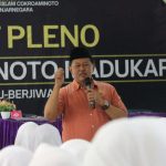 Wahju Djatmika Dorong Pelajar MTs Cokroaminoto Madukara Tri Fokus, Berakhlak Mulia, Disiplin, dan Berwawasan Kebangsaan