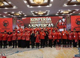 Konferda DPD PDI Perjuangan Jawa Tengah: Dilantik Langsung Oleh Ibu Mega hingga Diisi Cicit Bung Karno