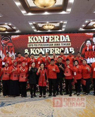 Konferda DPD PDI Perjuangan Jawa Tengah: Dilantik Langsung Oleh Ibu Mega hingga Diisi Cicit Bung Karno