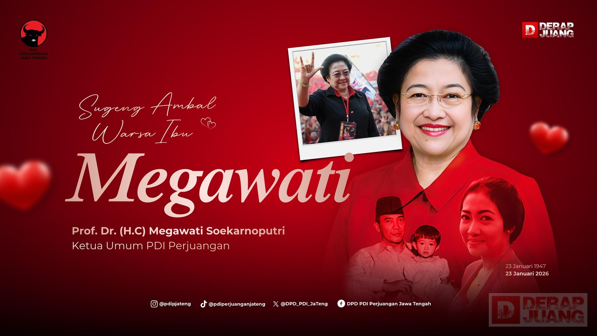Megawati Soekarnoputri, Keteguhan Perempuan Penjaga Konstitusi - DPD ...