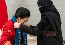 Berhasil Wujudkan Kepemimpinan Strategis, Megawati Terima Gelar Doktor Kehormatan dari PNU Arab Megawati Soekarnoputri