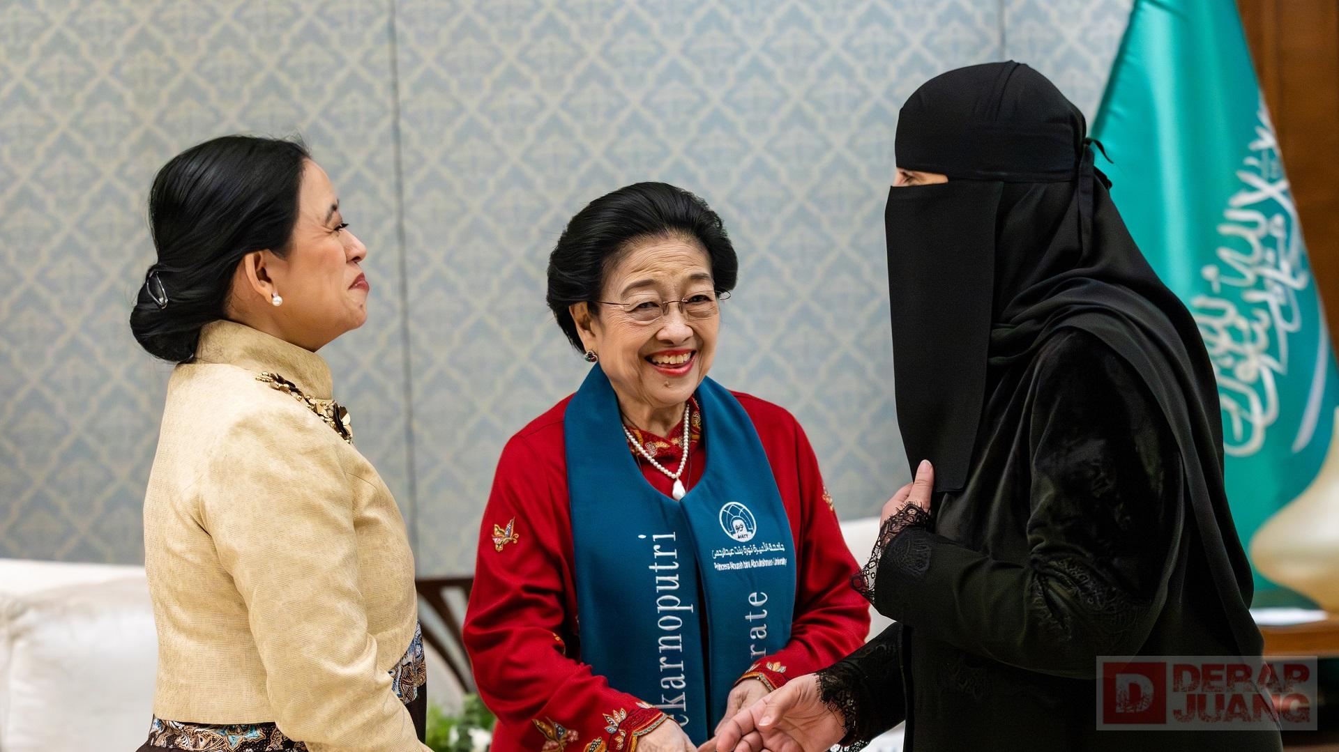 Kenalkan Puan di Riyadh, Megawati: Perempuan Harus Bisa Segalanya Megawati Soekarnoputri