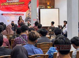 Mbak Casytha Dorong Kader HMI Lahirkan Karya dan Inovasi dengan Pemikiran Kritis Mbak Casytha