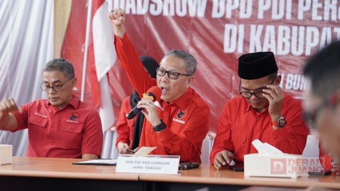 Dolfie OFP mengunjungi DPC PDI Perjuangan Kab. Kudus