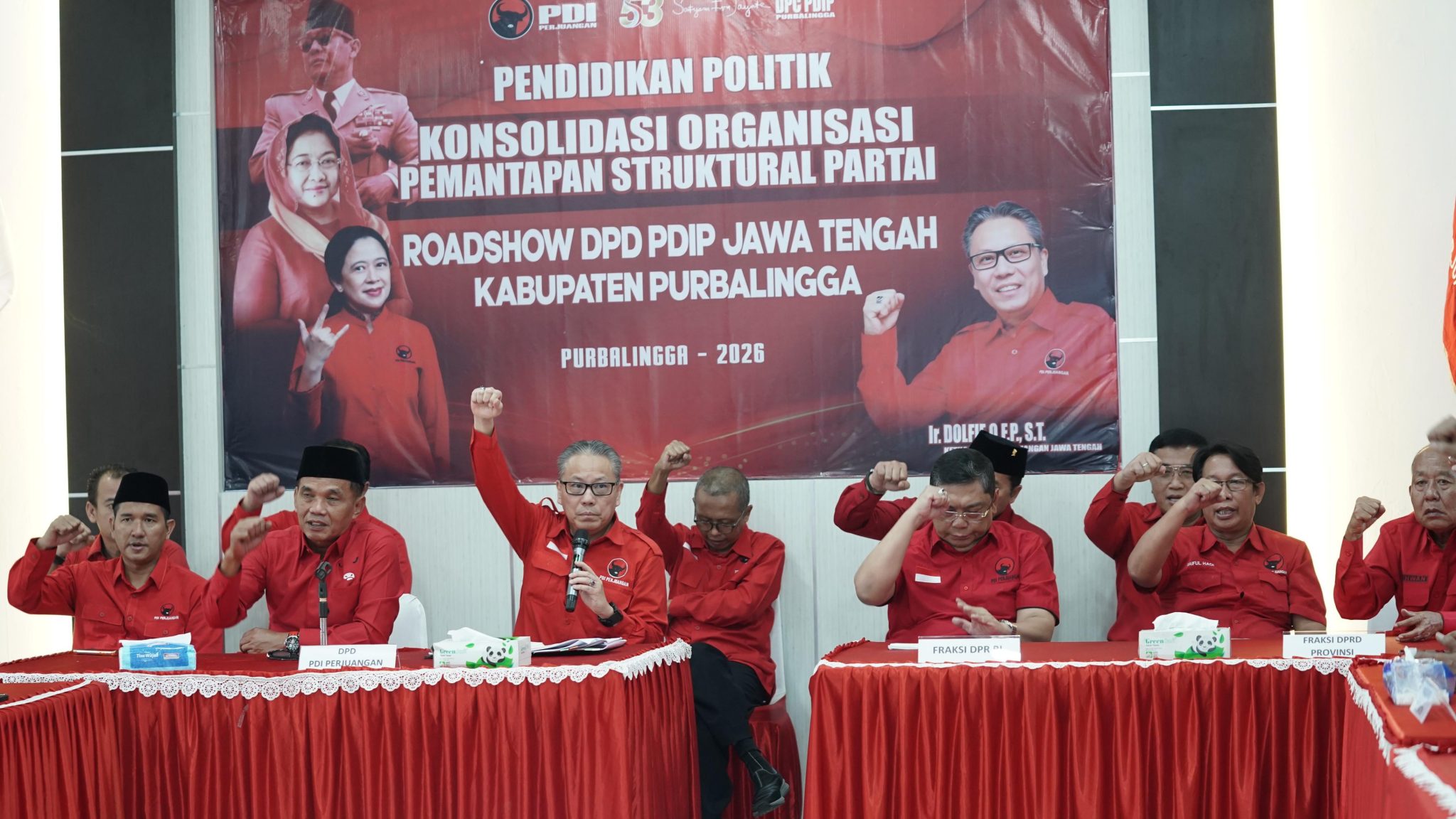 Utut Adianto di Purbalingga : Dolfie OFP Pemimpin kita!