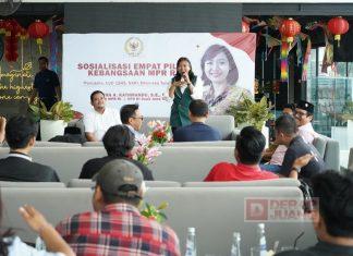 Memilih Kota Semarang, Mbak Casytha Ajak Generasi Muda Dalami 4 Pilar Kebangsaan Mbak casytha