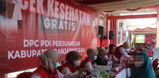 Launching Cek Kesehatan Gratis dan Dapur Marhaen, PDI Perjuangan Banjarnegara Hadir untuk Rakyat PDI Perjuangan Banjarnegara