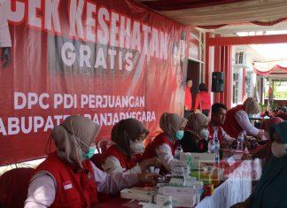 Launching Cek Kesehatan Gratis dan Dapur Marhaen, PDI Perjuangan Banjarnegara Hadir untuk Rakyat PDI Perjuangan Banjarnegara