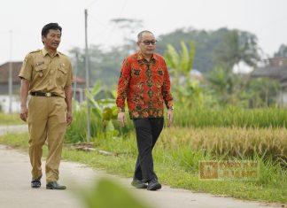 Tinjau Hasil PISEW Pendowo-Gentan, Sofwan: Bakti di Peningkatan Infrastruktur Sofwan Dedy Ardyanto